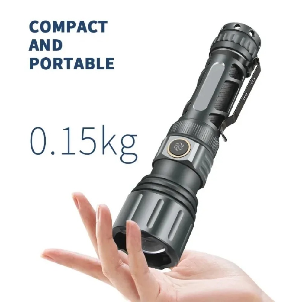مصباح يدوي فائق السطوع محمول ق - مراجعة Outdoor Lighting For Camping وسعره