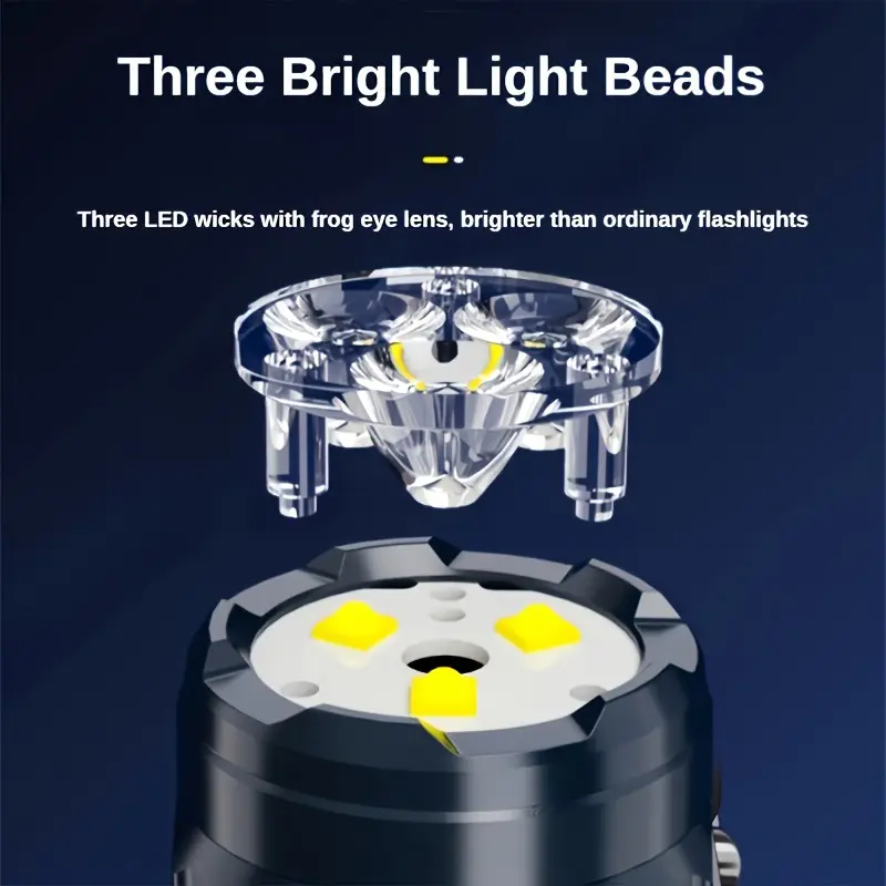مصباح يدوي صغير 3LED مع مشبك ق - مراجعة Outdoor Lighting Brands وسعره