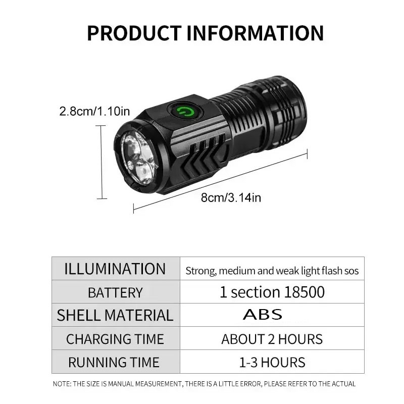 مصباح يدوي صغير 3LED مع مشبك ق - مراجعة Outdoor Lighting Brands وسعره