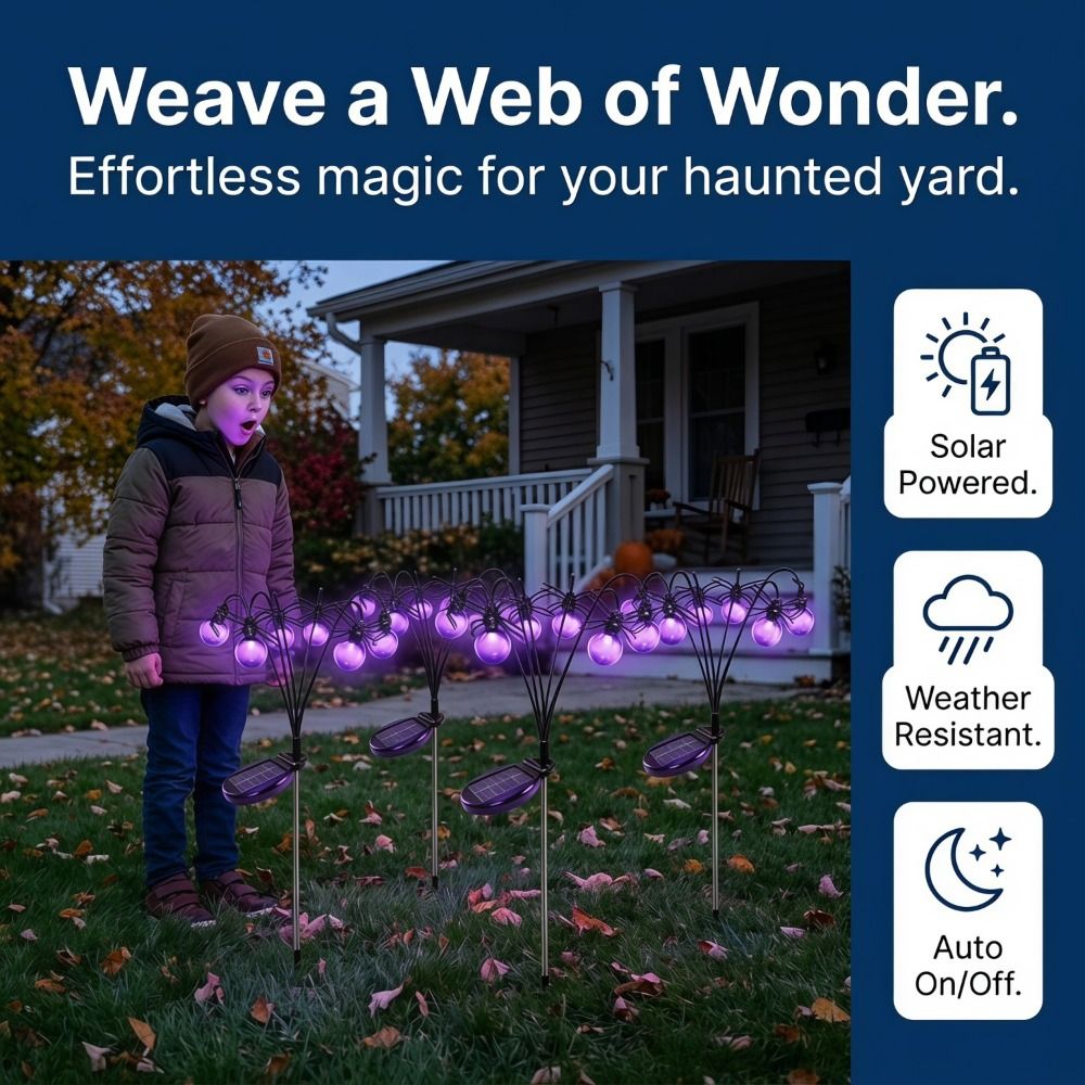مصباح على شكل هيكل عظمي بإضاءة - مراجعة Outdoor Lighting Front Yard وسعره