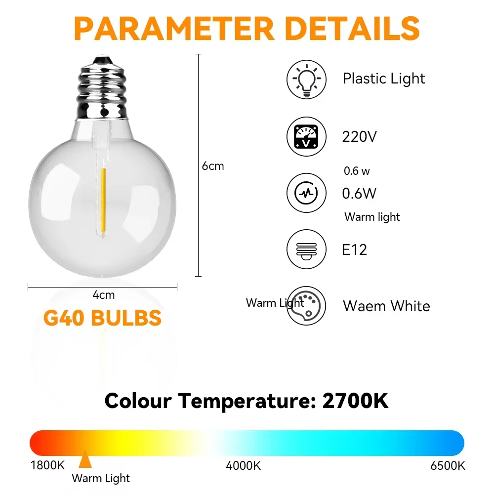 30 متر 15 متر الجنية سلسلة ضوء - مراجعة Outdoor Lighting Socket وسعره