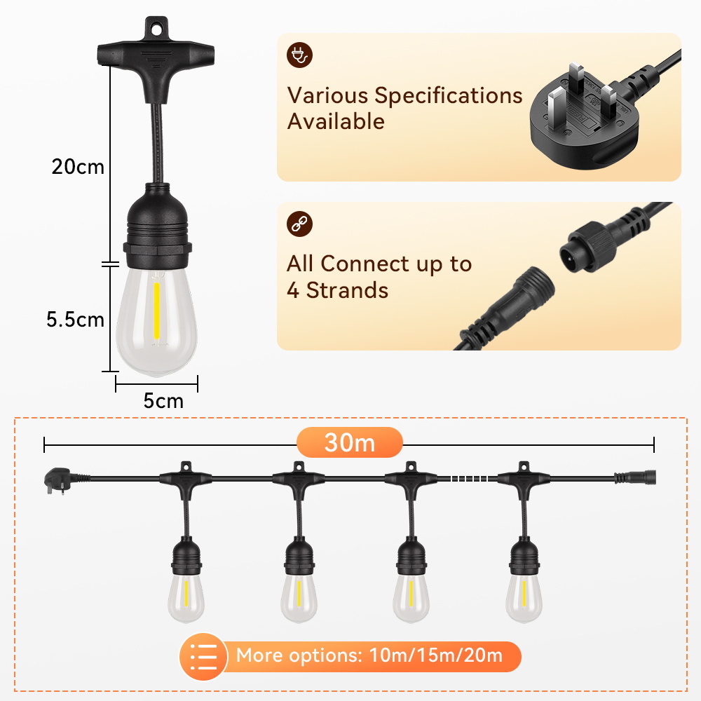 E27 في الهواء الطلق سلسلة أضوا - مراجعة Outdoor Lighting Socket وسعره